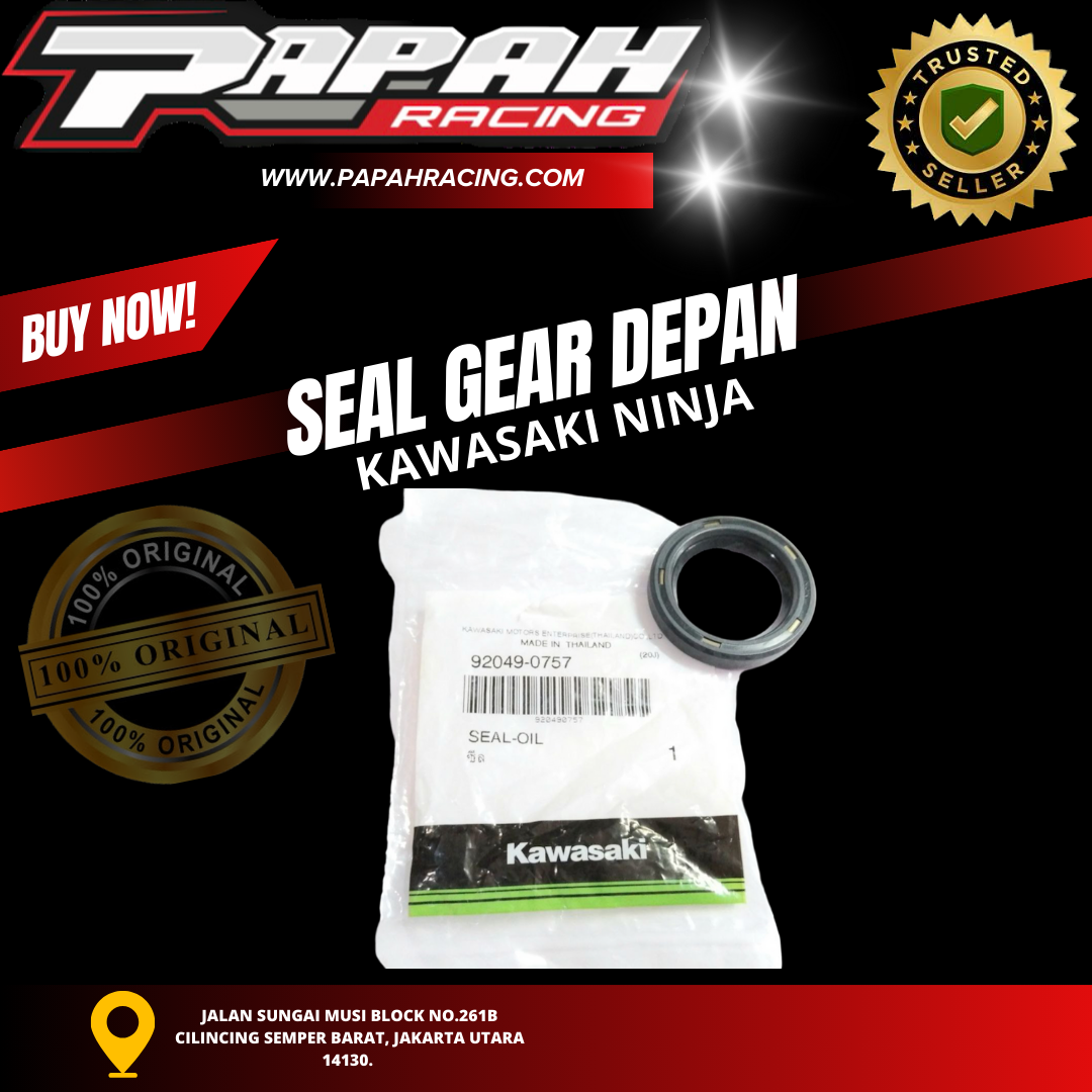 SEAL GEAR DEPAN KAWASAKI NINJA 